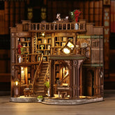 Casa Miniatura "Biblioteca Encantada" DIY (Faça Você Mesmo)