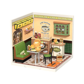 Casa Miniatura "Café Oriental" DIY (Faça Você Mesmo)
