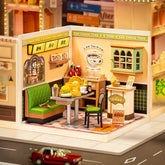 Casa Miniatura "Café Oriental" DIY (Faça Você Mesmo)