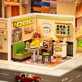 Casa Miniatura "Café Oriental" DIY (Faça Você Mesmo)
