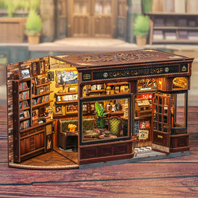 Casa Miniatura "Cafeteria do Bairro" DIY (Faça Você Mesmo)