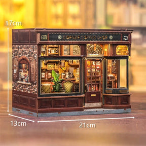 Casa Miniatura "Cafeteria do Bairro" DIY (Faça Você Mesmo)
