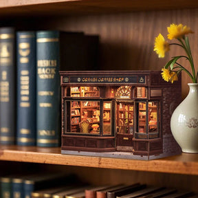 Casa Miniatura "Cafeteria do Bairro" DIY (Faça Você Mesmo)