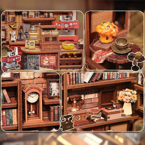 Casa Miniatura "Cafeteria do Bairro" DIY (Faça Você Mesmo)