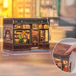 Casa Miniatura "Cafeteria do Bairro" DIY (Faça Você Mesmo)