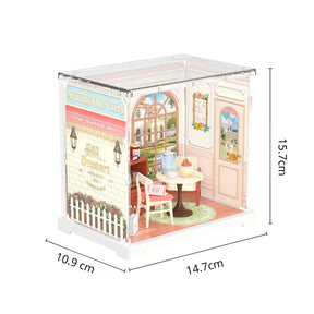 Casa Miniatura "Casa de Chá da Tarde" DIY (Faça Você Mesmo)
