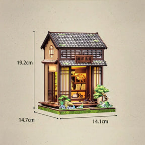 Casa Miniatura "Casa de Chá Japonesa" DIY (Faça Você Mesmo)