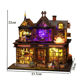 Casa Miniatura "Casa Encantada do Tesouro" DIY (Faça Você Mesmo)