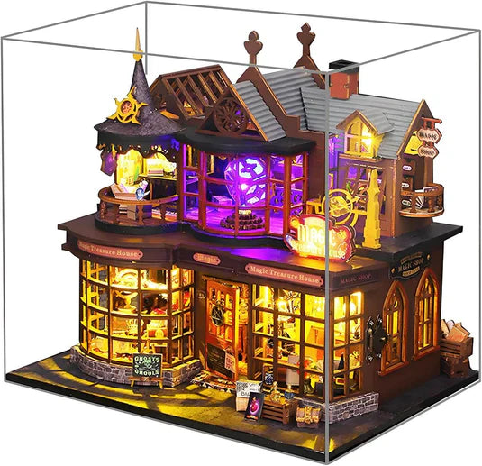 Casa Miniatura "Casa Encantada do Tesouro" DIY (Faça Você Mesmo)