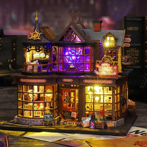 Casa Miniatura "Casa Encantada do Tesouro" DIY (Faça Você Mesmo)