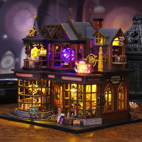 Casa Miniatura "Casa Encantada do Tesouro" DIY (Faça Você Mesmo)