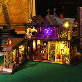 Casa Miniatura "Casa Encantada do Tesouro" DIY (Faça Você Mesmo)