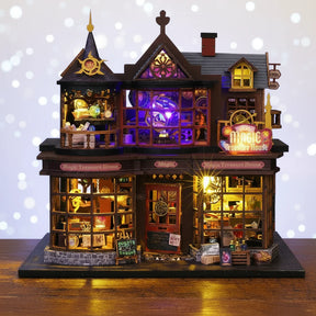 Casa Miniatura "Casa Encantada do Tesouro" DIY (Faça Você Mesmo)