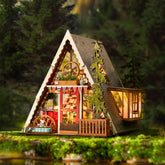 Casa Miniatura "Chalé Alpino" DIY (Faça Você Mesmo)