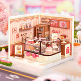 Casa Miniatura "Confeitaria de Delícias" DIY (Faça Você Mesmo)