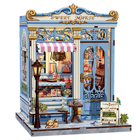 Casa Miniatura "Confeitaria Doce Marie" DIY (Faça Você Mesmo)