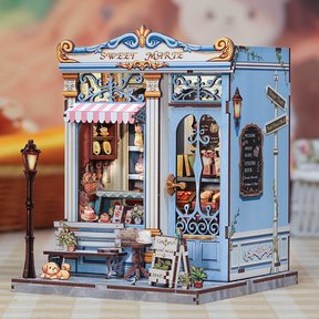 Casa Miniatura "Confeitaria Doce Marie" DIY (Faça Você Mesmo)