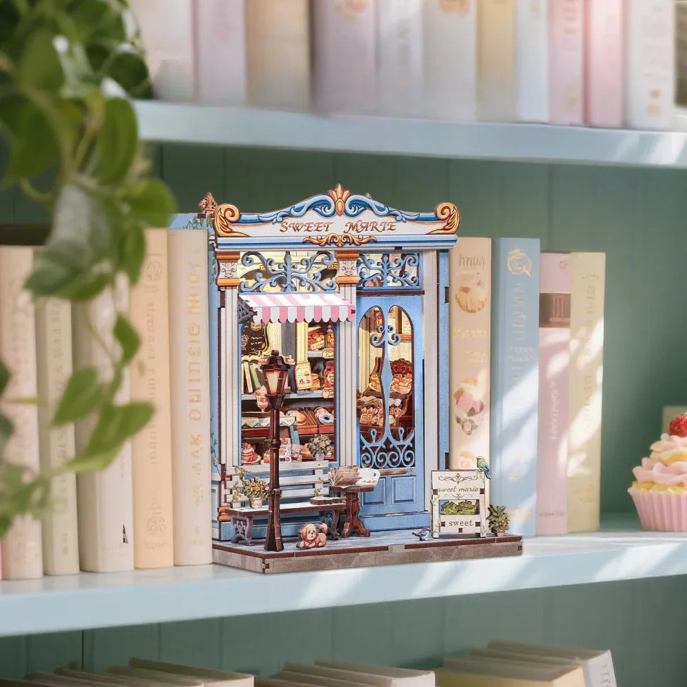 Casa Miniatura "Confeitaria Doce Marie" DIY (Faça Você Mesmo)