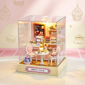 Casa Miniatura "Conversa Doce" DIY (Faça Você Mesmo)
