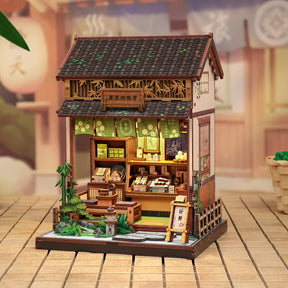 Casa Miniatura "Doçaria Tradicional Japonesa" DIY (Faça Você Mesmo)
