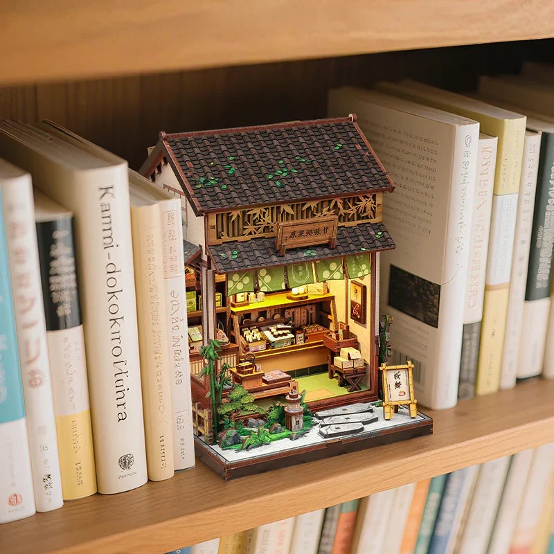 Casa Miniatura "Doçaria Tradicional Japonesa" DIY (Faça Você Mesmo)