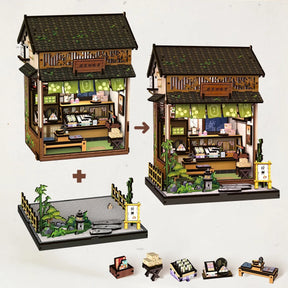 Casa Miniatura "Doçaria Tradicional Japonesa" DIY (Faça Você Mesmo)