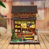 Casa Miniatura "Doçaria Tradicional Japonesa" DIY (Faça Você Mesmo)
