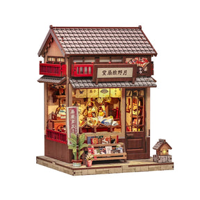 Casa Miniatura "Empório Japonês de Leques" DIY (Faça Você Mesmo)