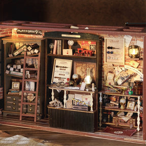 Casa Miniatura "Empório Mágico" DIY (Faça Você Mesmo)
