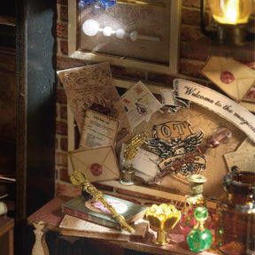 Casa Miniatura "Empório Mágico" DIY (Faça Você Mesmo)