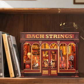 Casa Miniatura "Estúdio de Música" DIY (Faça Você Mesmo)