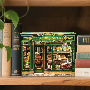 Casa Miniatura "Floricultura Mágica" DIY (Faça Você Mesmo)