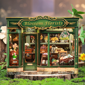 Casa Miniatura "Floricultura Mágica" DIY (Faça Você Mesmo)