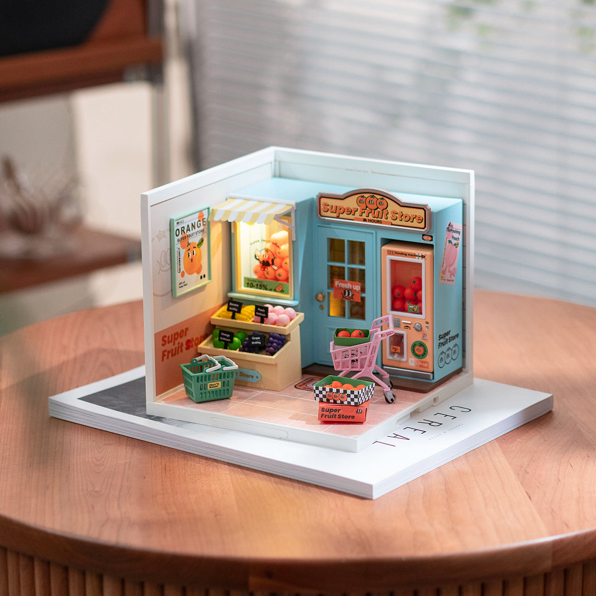 Casa Miniatura "Fruteira de Bairro" DIY (Faça Você Mesmo)