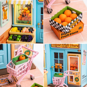 Casa Miniatura "Fruteira de Bairro" DIY (Faça Você Mesmo)