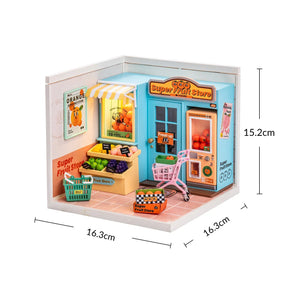 Casa Miniatura "Fruteira de Bairro" DIY (Faça Você Mesmo)