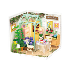 Casa Miniatura "Jardim de Dentro" DIY (Faça Você Mesmo)