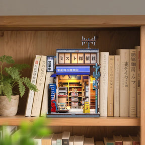 Casa Miniatura "Loja de Conveniência Japonesa do Bairro Beika" DIY (Faça Você Mesmo)