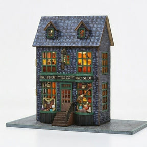 Casa Miniatura "Loja Mágica" DIY (Faça Você Mesmo)