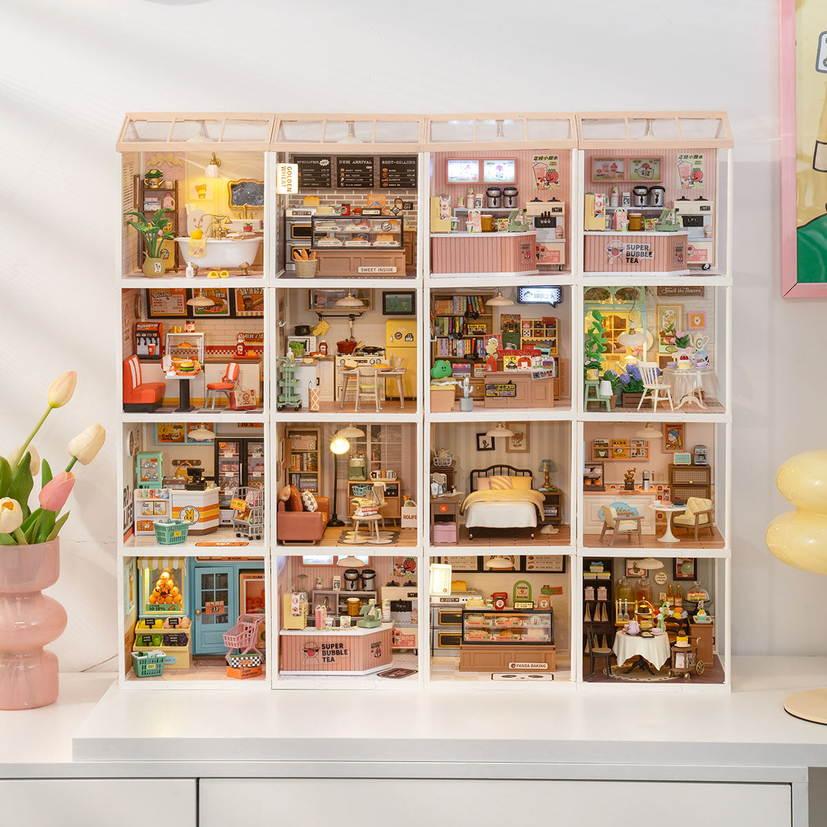 Casa Miniatura "O Banheiro Aconchegante" DIY (Faça Você Mesmo)