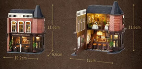 Casa Miniatura "O Restaurante do Jardim" DIY (Faça Você Mesmo)