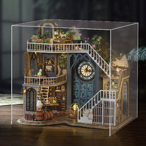 Casa Miniatura "Oficina de Feitiçaria Arcana" DIY (Faça Você Mesmo)
