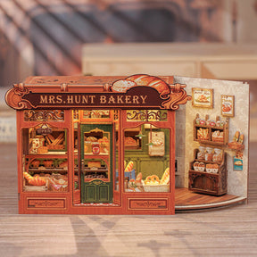 Casa Miniatura "Padaria da Senhora Hunt" DIY (Faça Você Mesmo)
