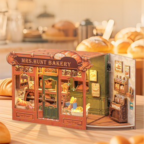 Casa Miniatura "Padaria da Senhora Hunt" DIY (Faça Você Mesmo)