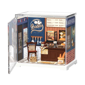 Casa Miniatura "Padaria Europeia" DIY (Faça Você Mesmo)