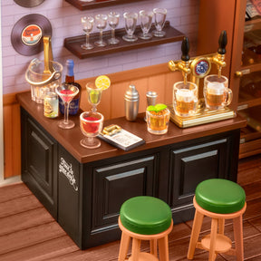 Casa Miniatura "Pub da Celebração" DIY (Faça Você Mesmo)