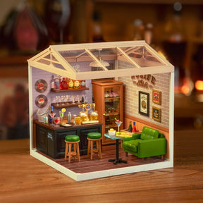 Casa Miniatura "Pub da Celebração" DIY (Faça Você Mesmo)