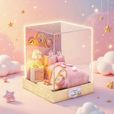 Casa Miniatura "Quarto da Felicidade" DIY (Faça Você Mesmo)