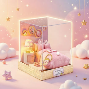 Casa Miniatura "Quarto da Felicidade" DIY (Faça Você Mesmo)
