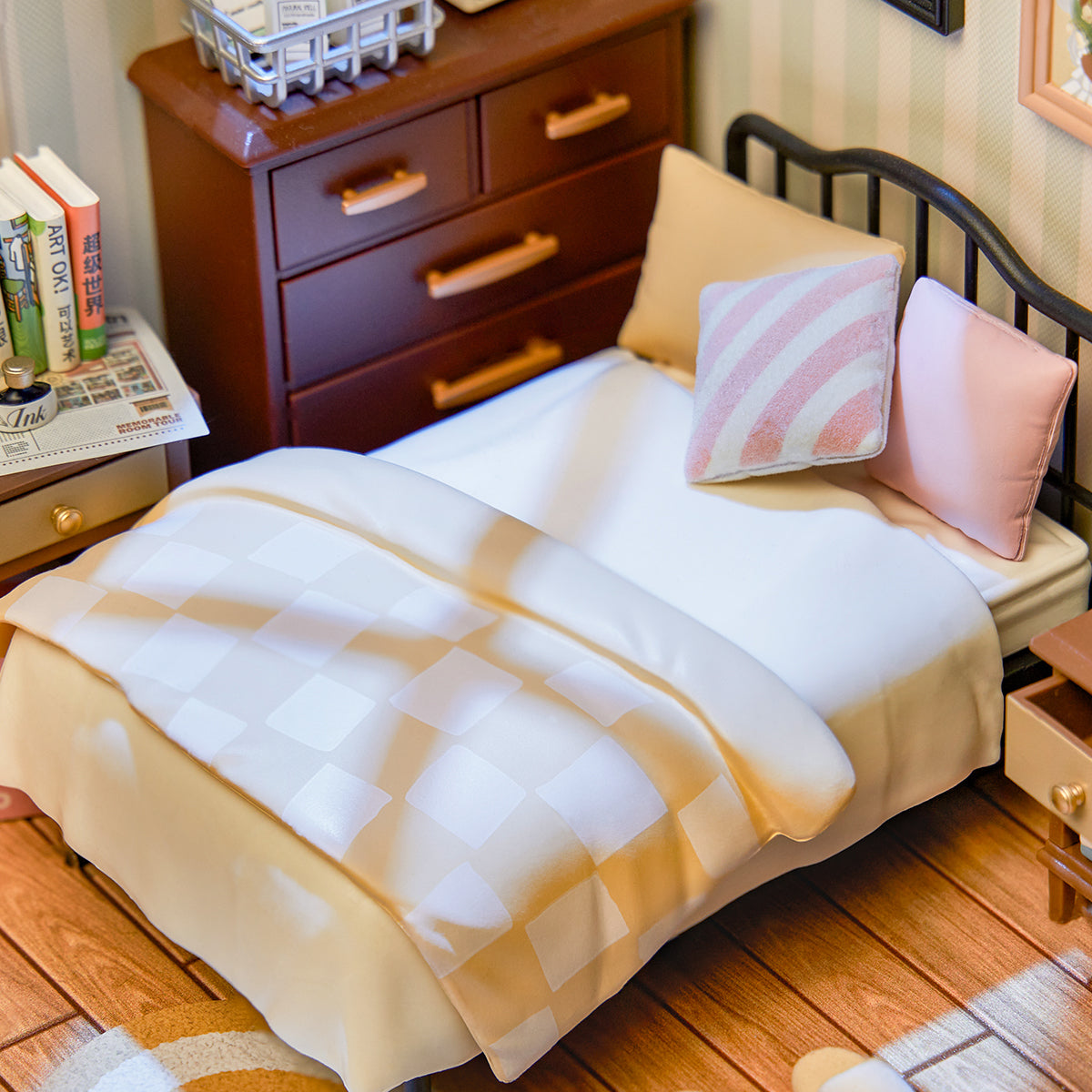 Casa Miniatura "Quarto de Descanso" DIY (Faça Você Mesmo)